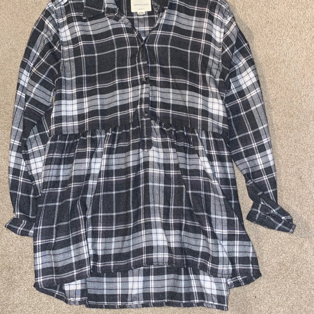Black and white flannel